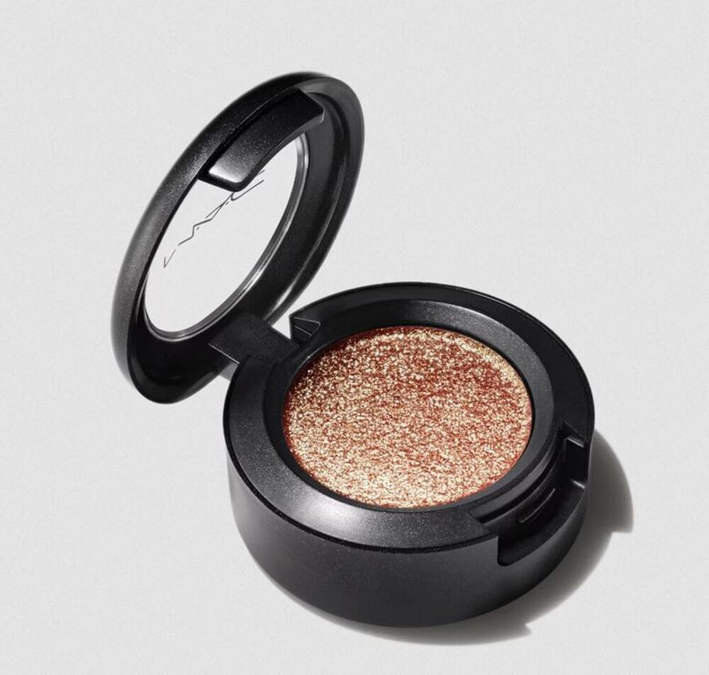 MAC I LIKE TO WATCH Eye Shadow ~ Midtone Brown Gold ~Dazzleshadow Metallic NIB